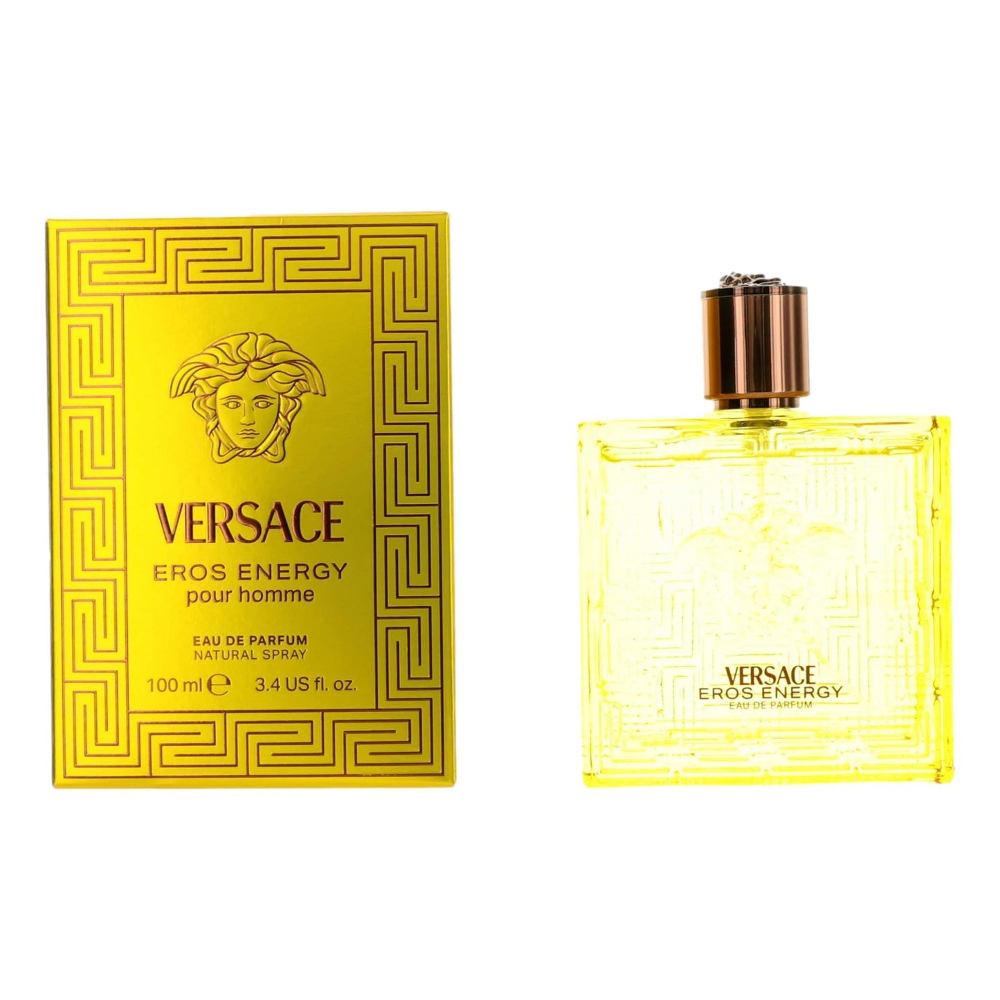 Versace Eros Energy Eau de Parfum Spray for Men 3.4 Oz