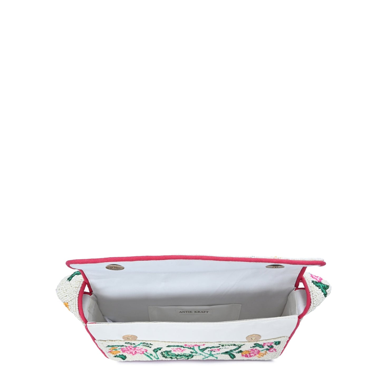 Anaya Beaded Snap Shoulder Bag