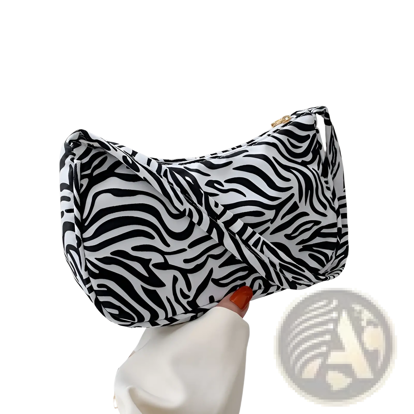 Animal Print Underarm Shoulder Bag for Women