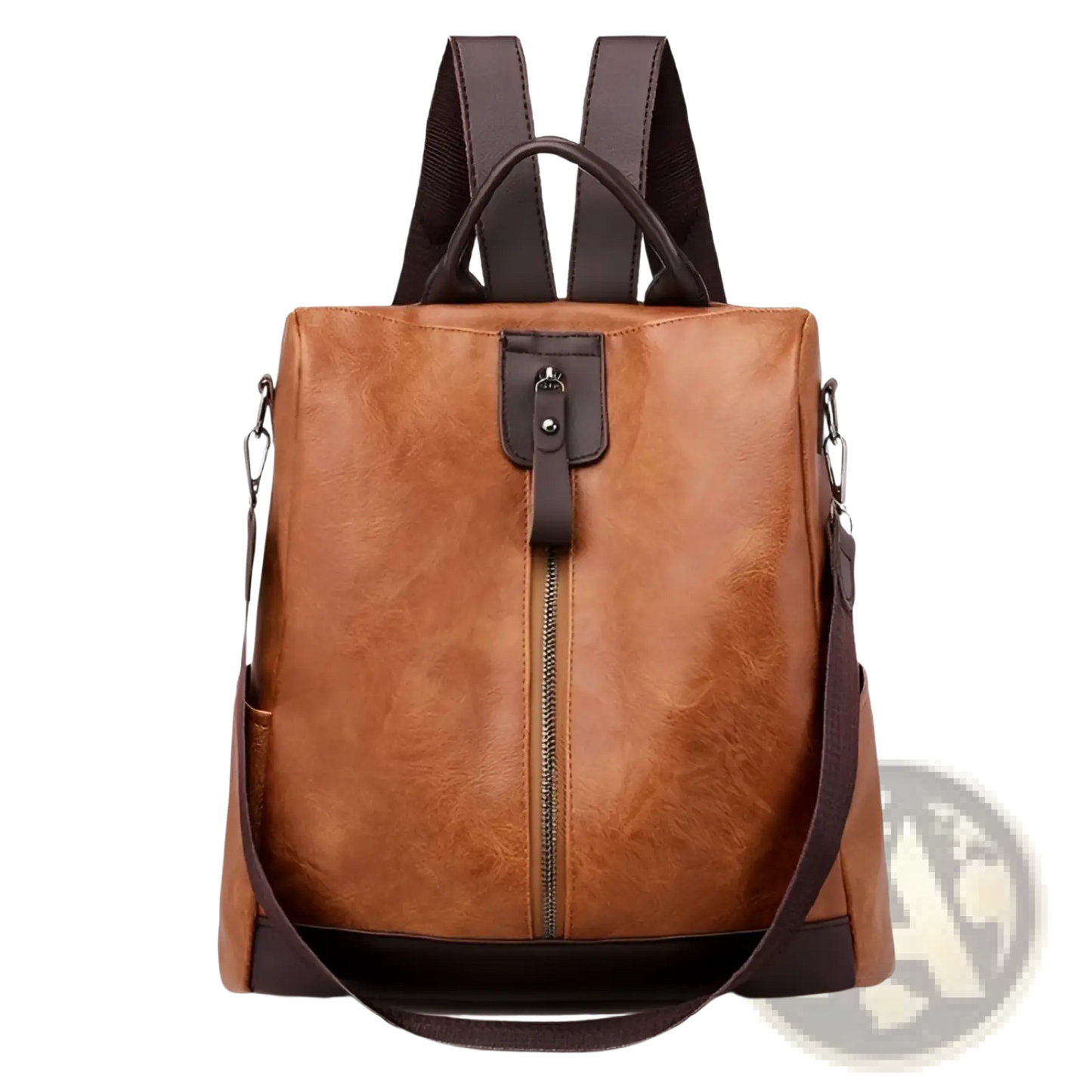 Anti-theft Leather Backpack Urban Travel Bag