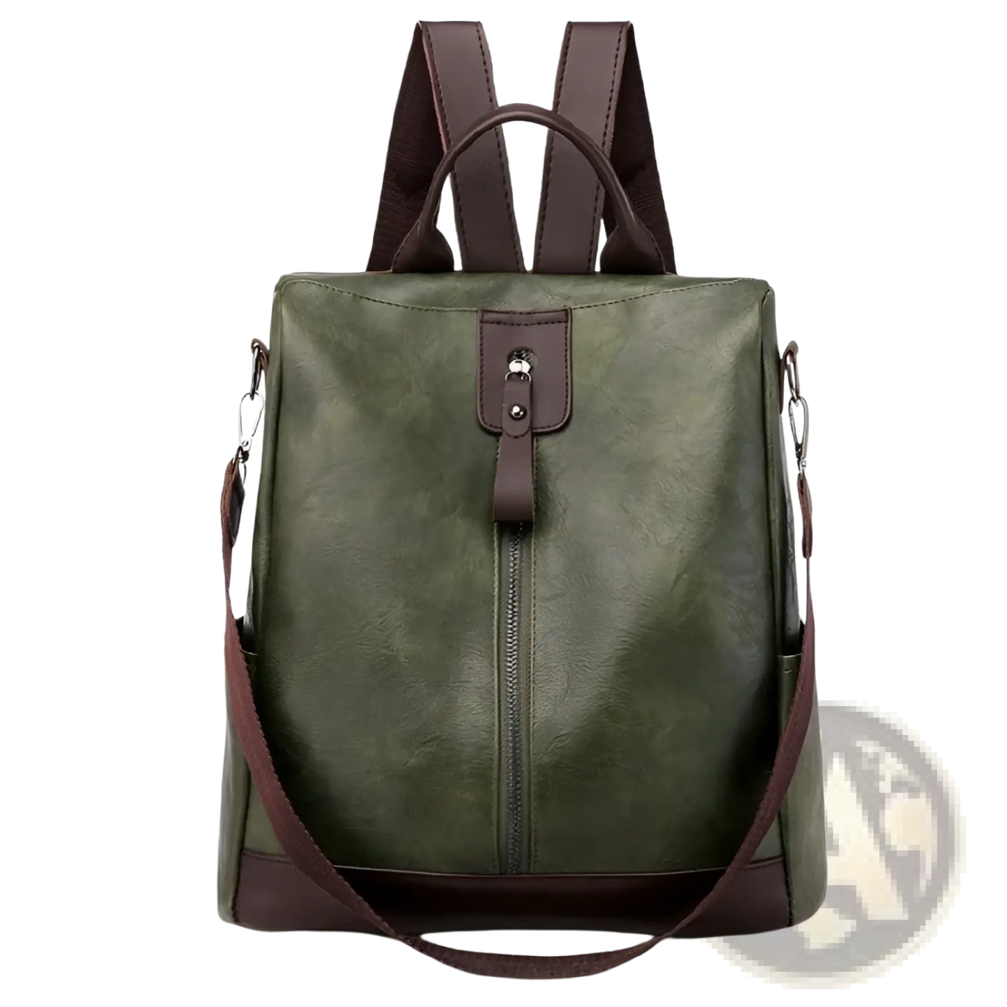 Anti-theft Leather Backpack Urban Travel Bag