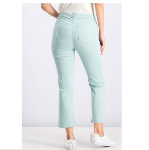 Style & Co Women's Curvy-Fit Skinny Fashion Green Size 18