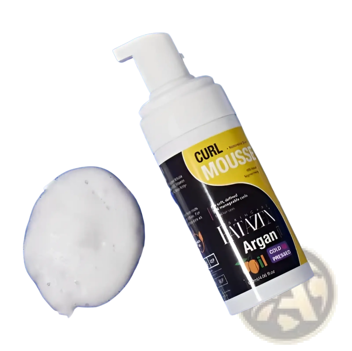 Argan Oil Curl Mousse Strong Hold Hair Styling Foam