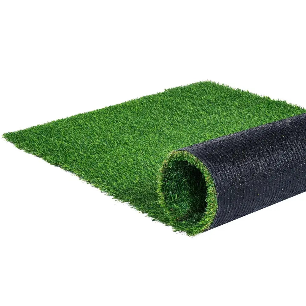 Realistic 4x6 Ft Artificial Grass Turf Rug with Drainage