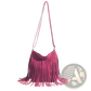 Artistic Tassel Canvas Shoulder Bag for Travel