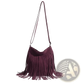 Artistic Tassel Canvas Shoulder Bag for Travel