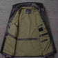 Men's Autumn Winter Tactical Workwear Leather Jacket