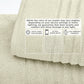 Luxury Combed Cotton Bath Towel Set - Karina Collection