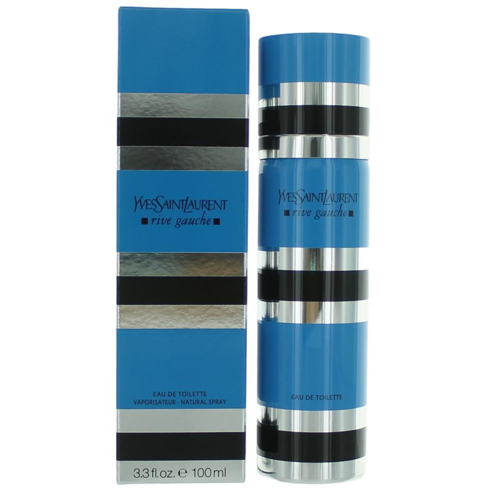 Yves Saint Laurent Rive Gauche Eau De Toilette Spray for Women 3.3 Oz