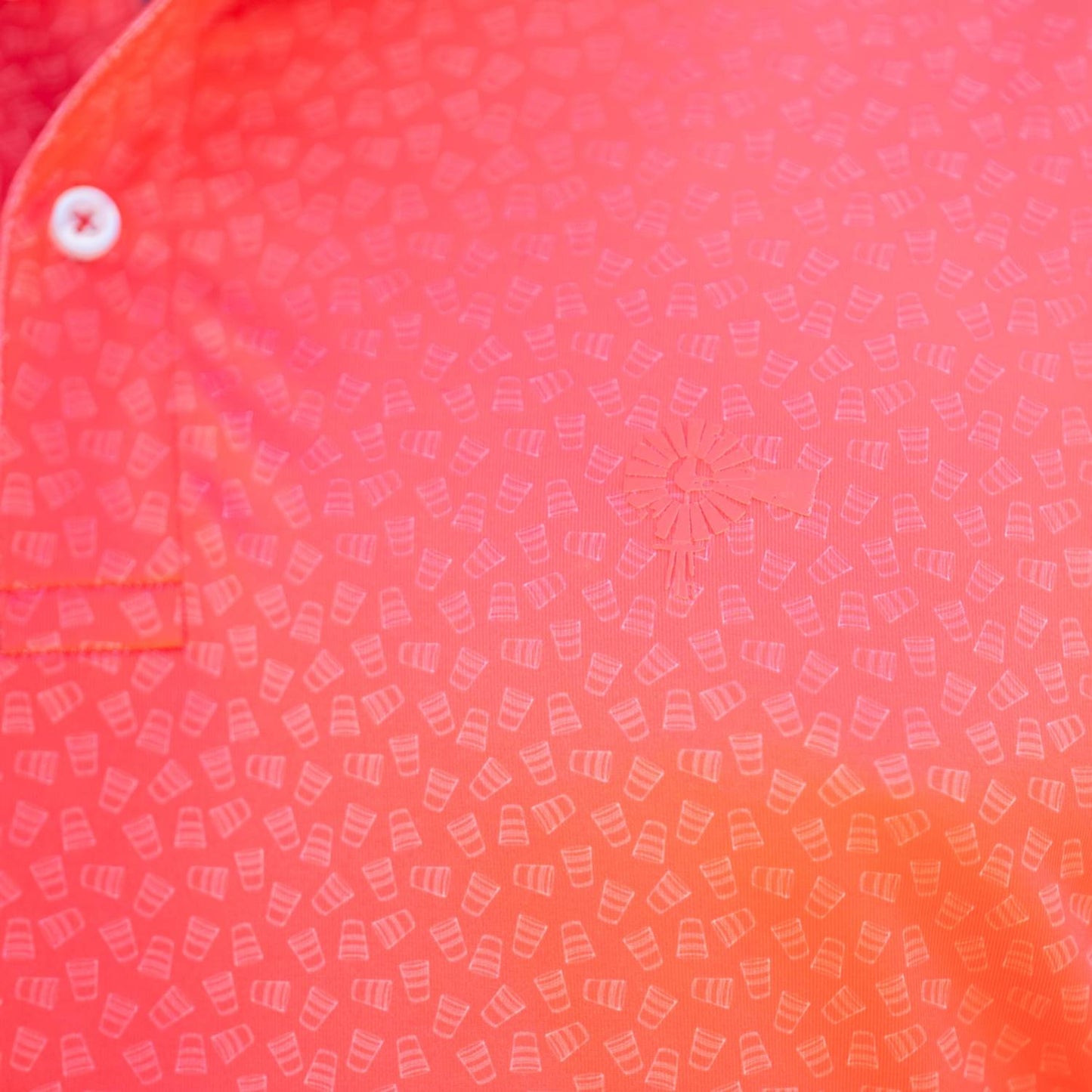 Old South Apparel - Solo Cup Microprint Performance Polo