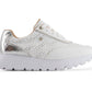 Andrea - Women's Casual Sneakers With Laser Cut Pattern