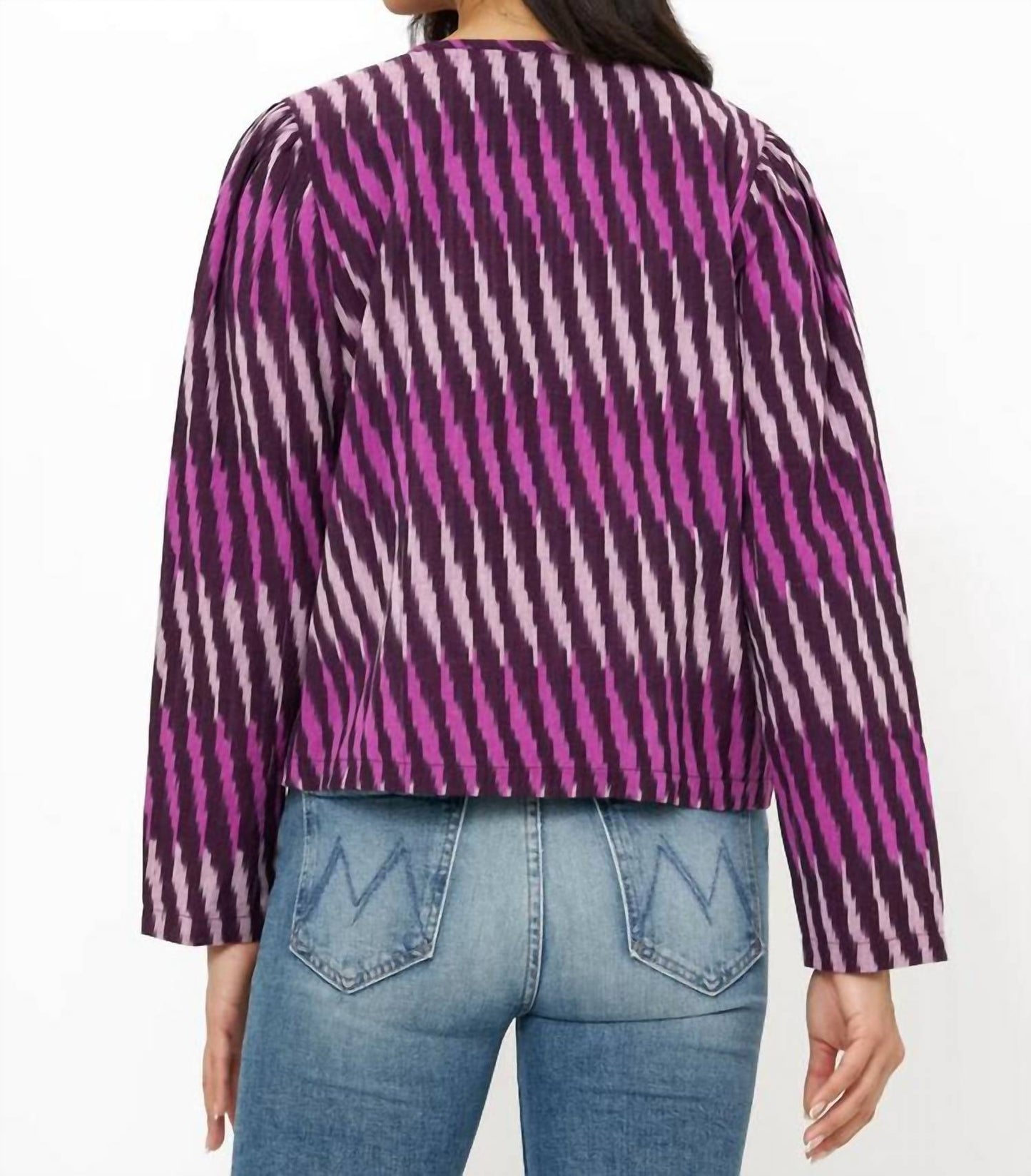 Oliphant - Magenta Quilted Jacket