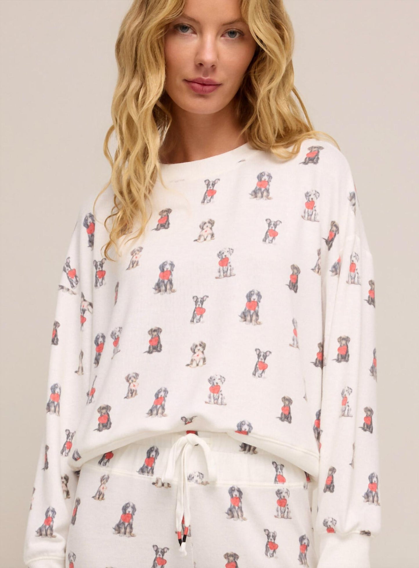 Z Supply - Elle Puppy Love Long Sleeve Tee