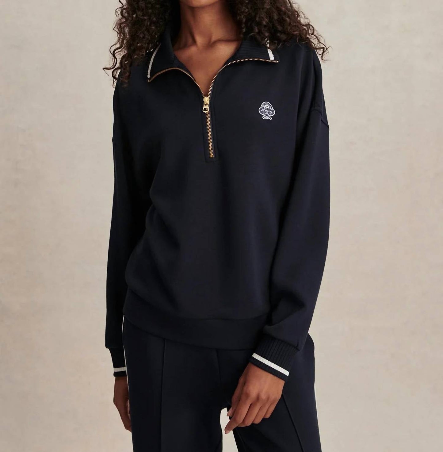 Varley - Bertie Half Zip Sweatshirt