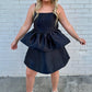 B.Right - Karli Tiered Ruffle Bubble Mini Dress