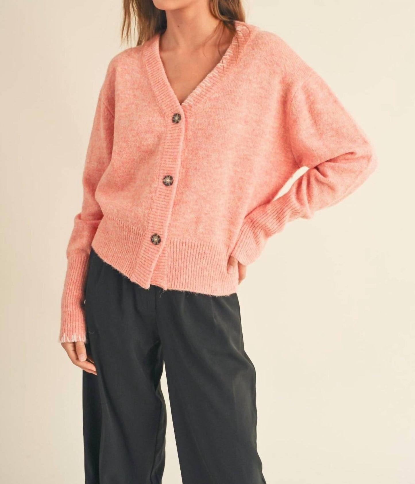 &Merci - Button Front Cardigan