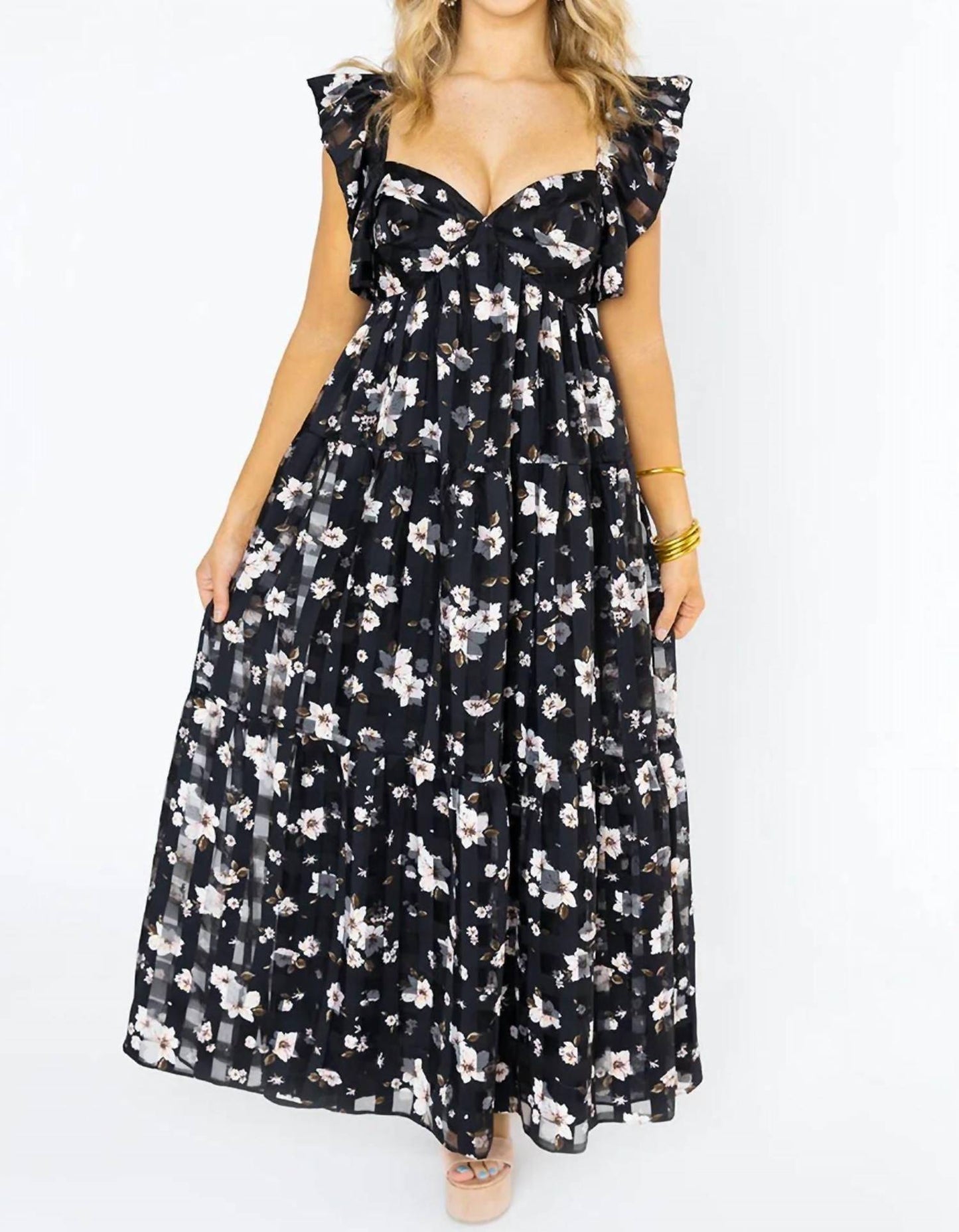 Buddylove - Flower Basket Lilly Maxi Dress