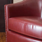Enigmatica Upholstered Club Chair with Nailhead Trim