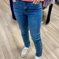 Fdj - Embroidered Rose Jeans