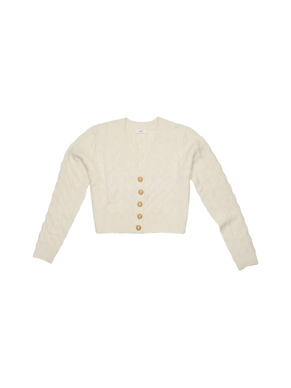 8Apart - Junior Women's Maisie Cable Cardigan