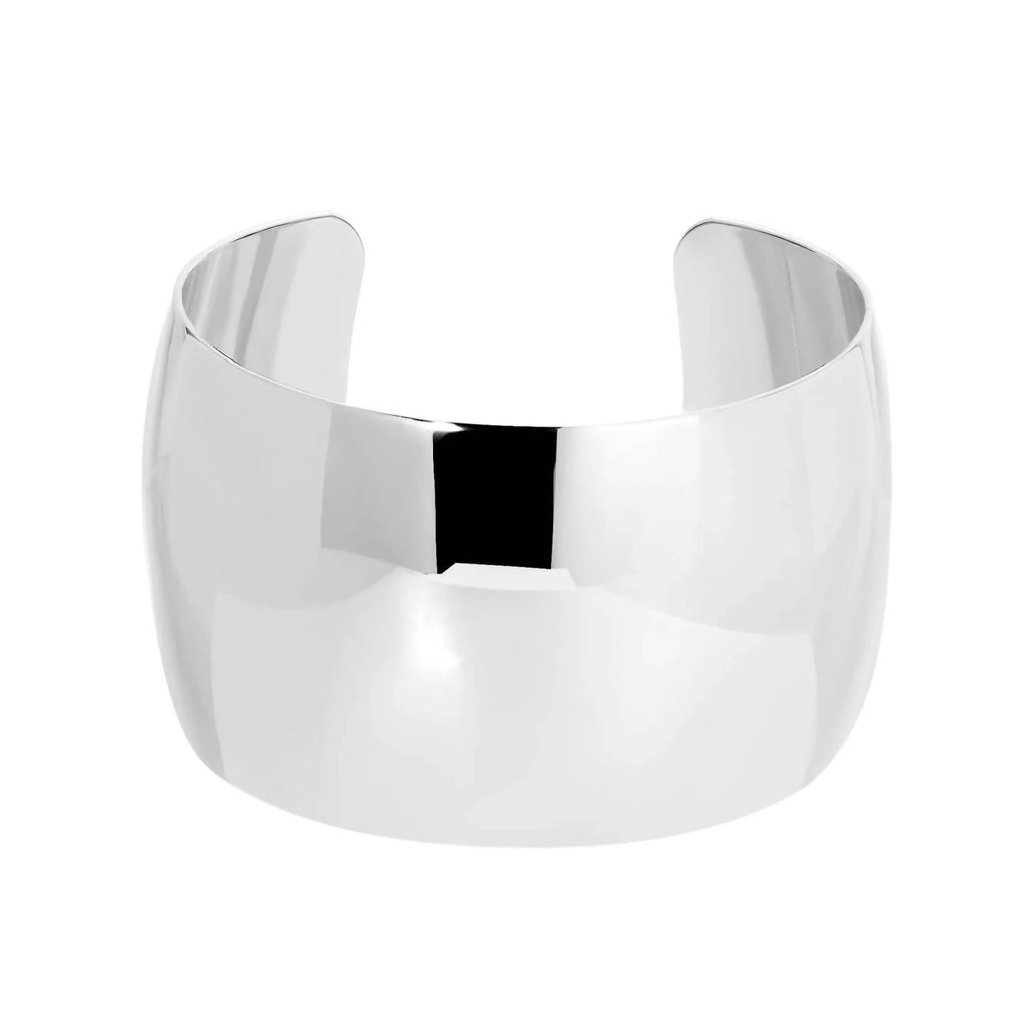 Eklexic - Women's Large Domed Cuff Braclet