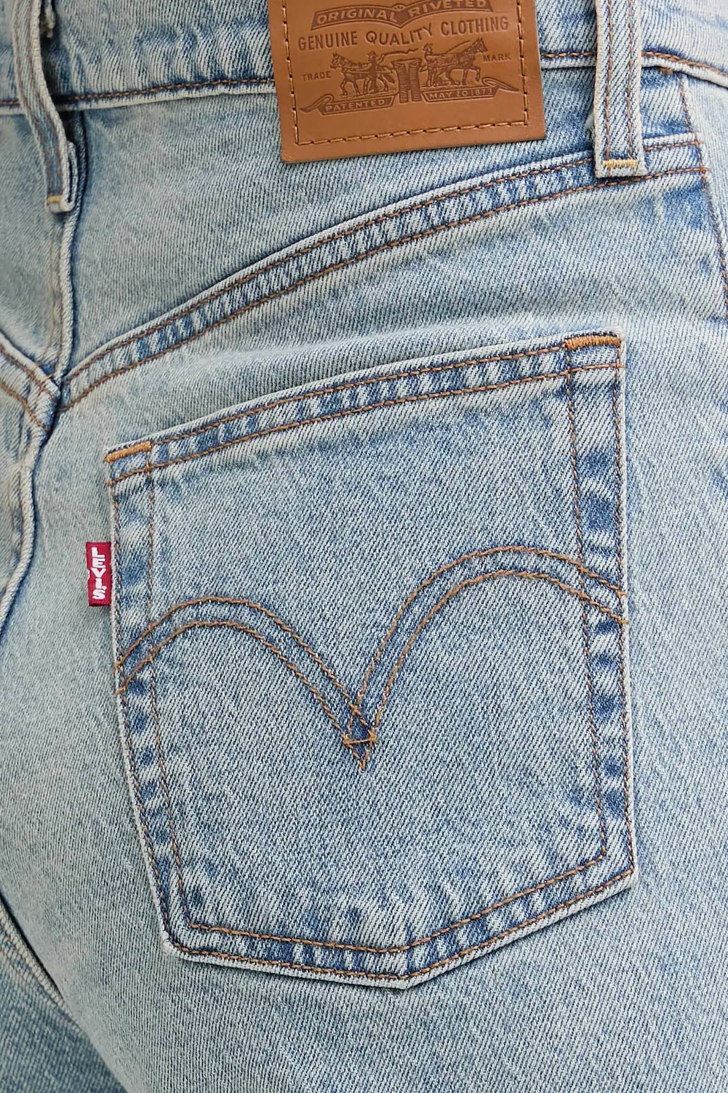 Levi'S - Ribcage Full Length Straight Jeans
