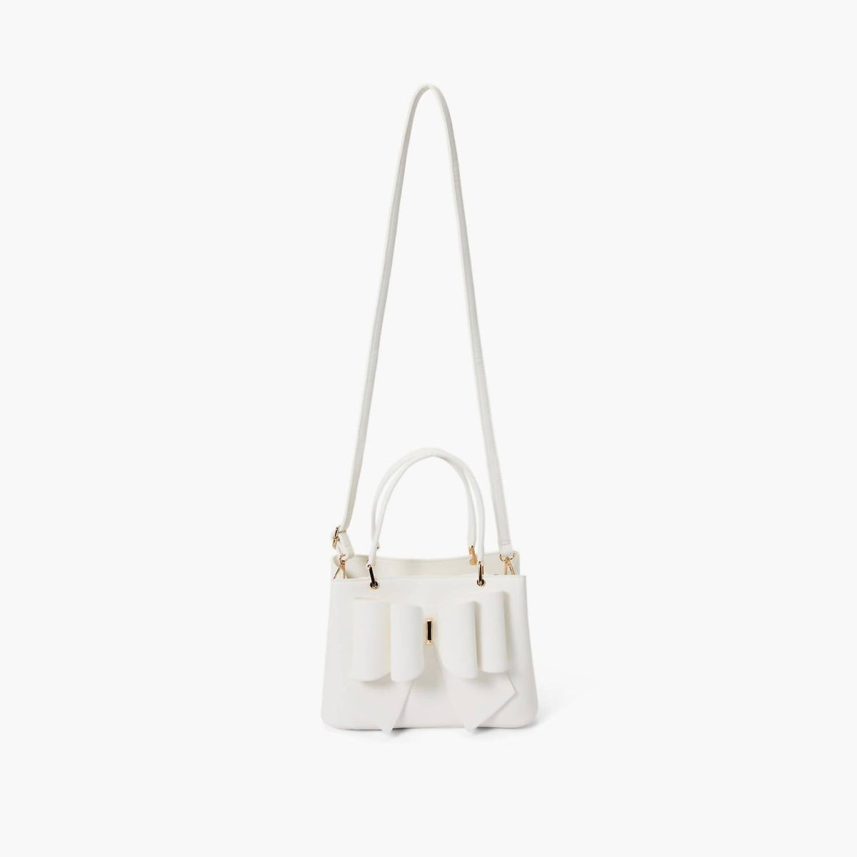 Like Dreams - Women's Jenna Bow Vegan Satchel Crossbody Bag