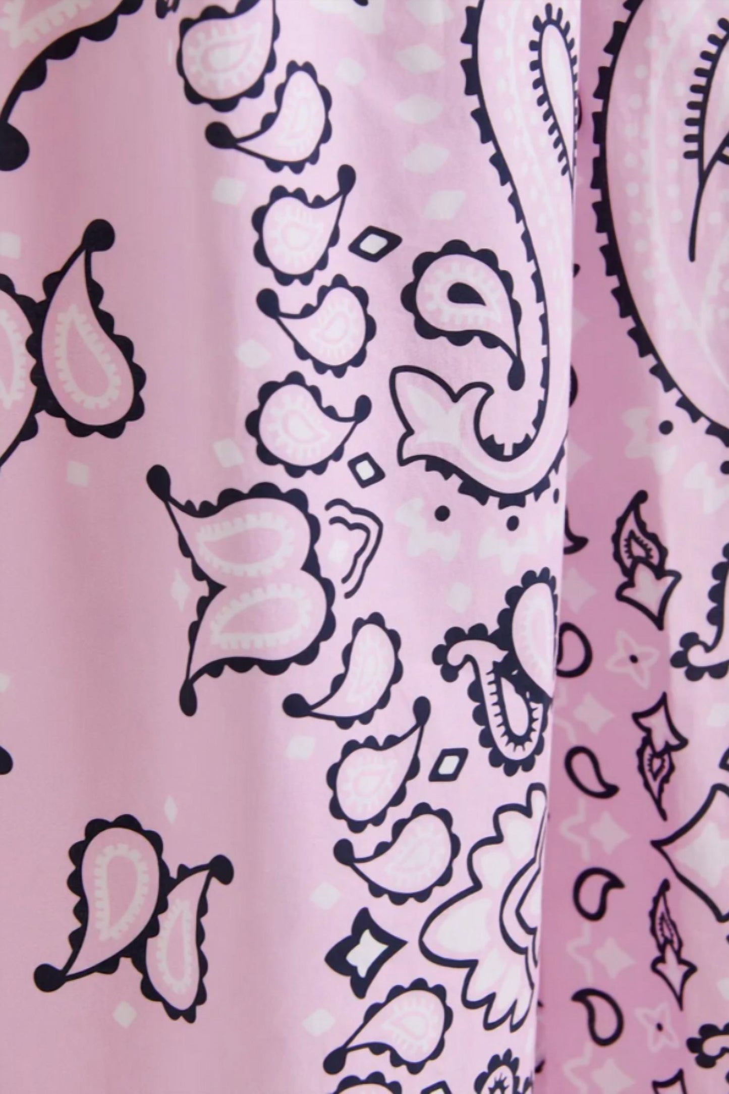 Essential Antwerp - Bandana Print Wide-leg Cotton Pants