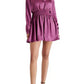 Steve Madden - Valerie Smocked Waist Mini Dress