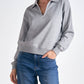 Elan - Long Sleeve Collared Top