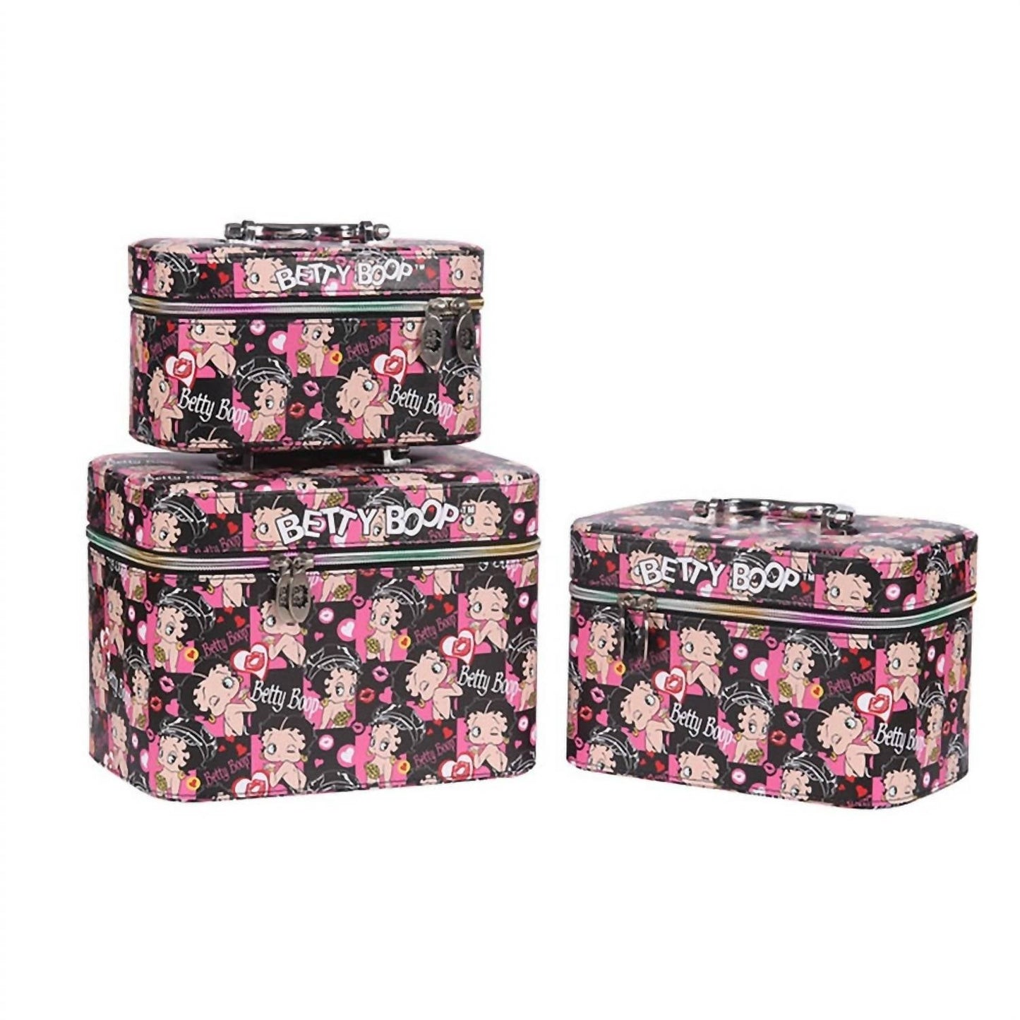 Betty Boop - Women's Cosmetic Bag Set
