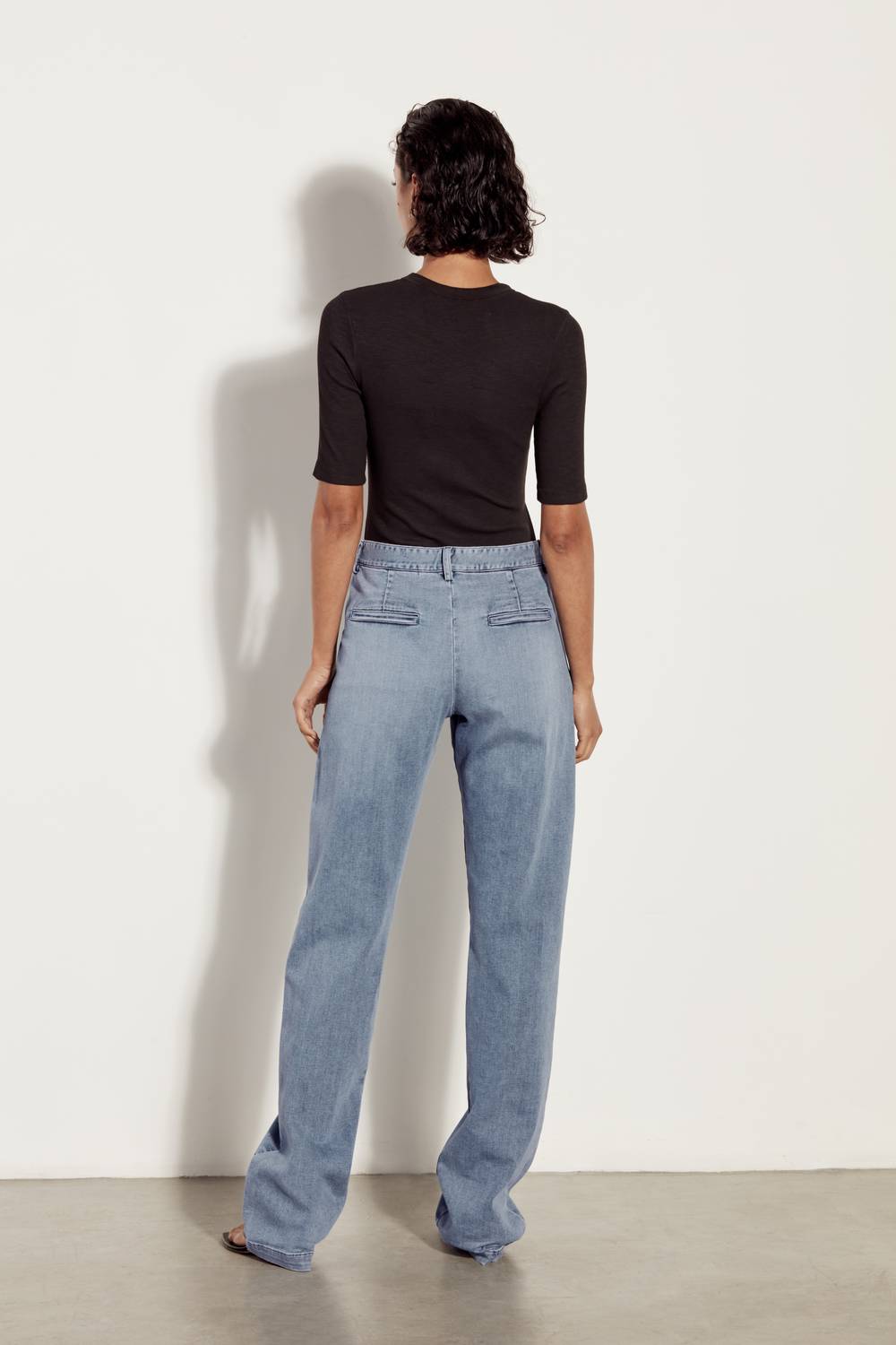 Enza Costa - TEXTURED KNIT HALF SLEEVE BODYSUIT