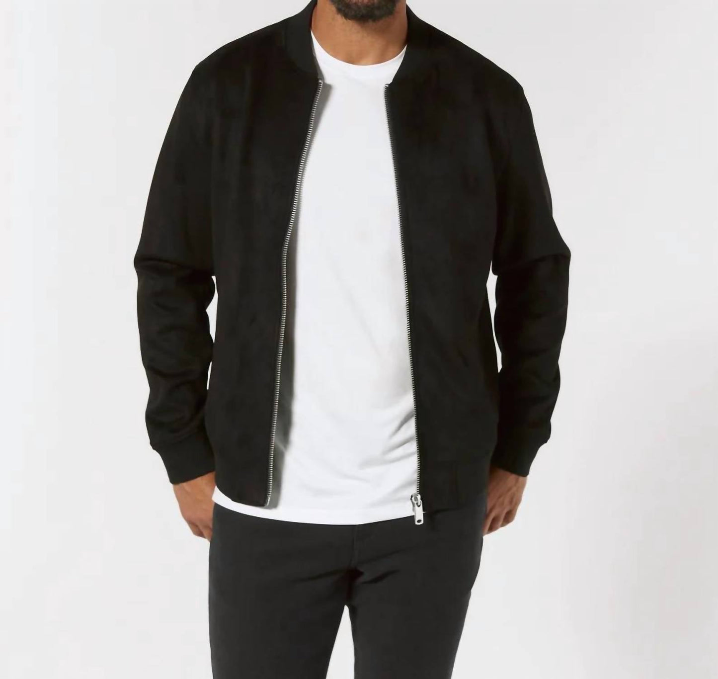 7Diamonds - Evolution Suede Bomber Jacket