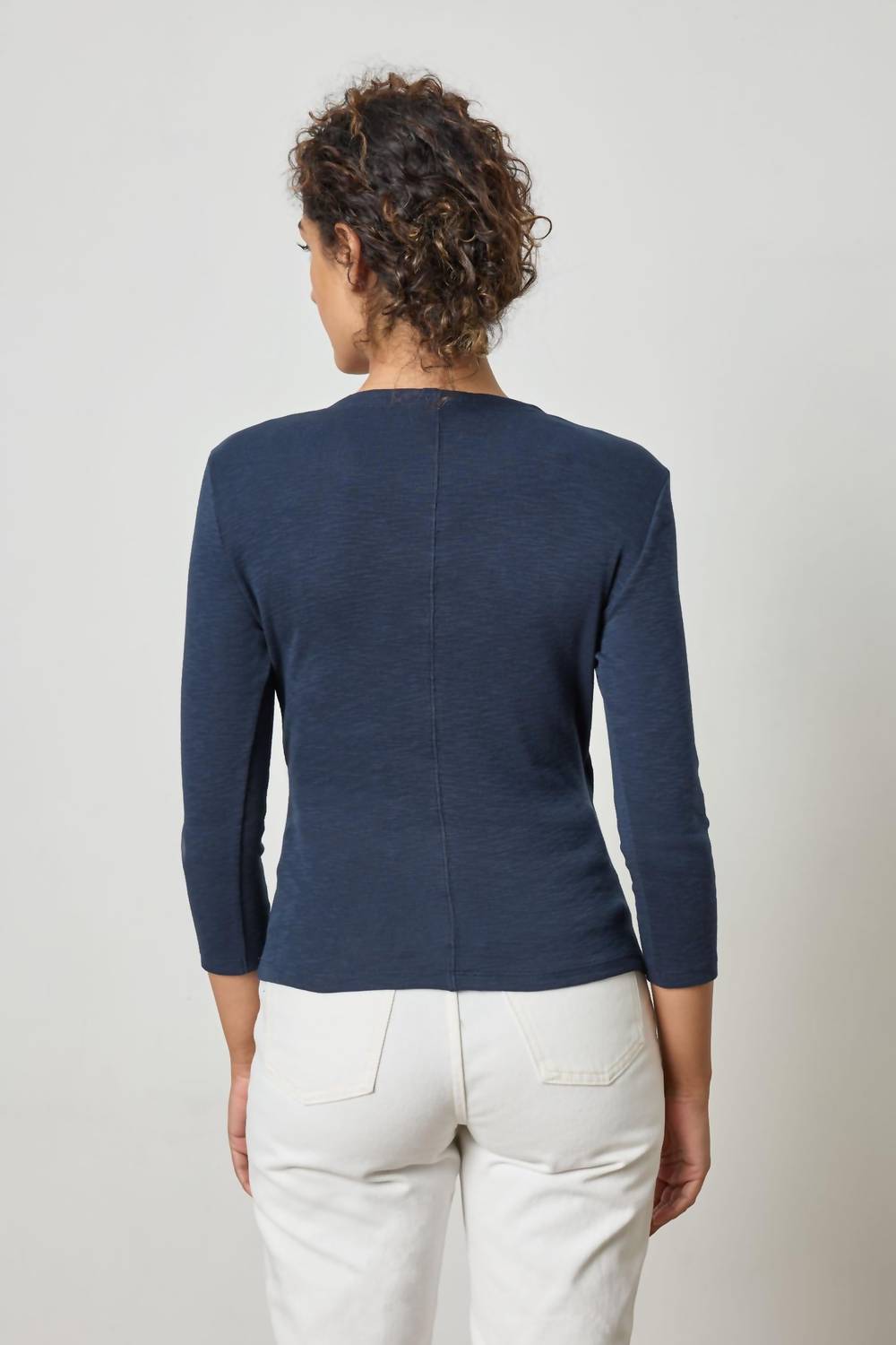 Lilla P - Women's Surplice Sweater