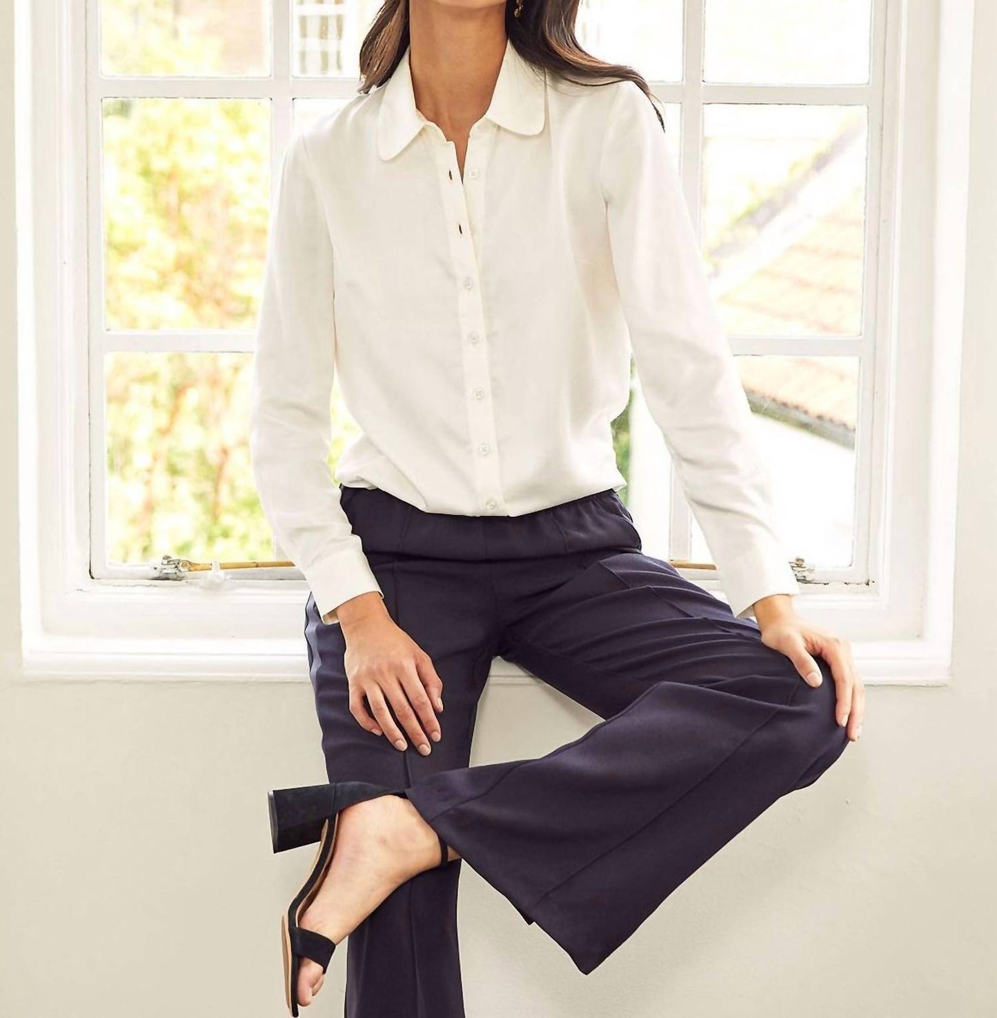 Aspiga - Satin Bow Blouse