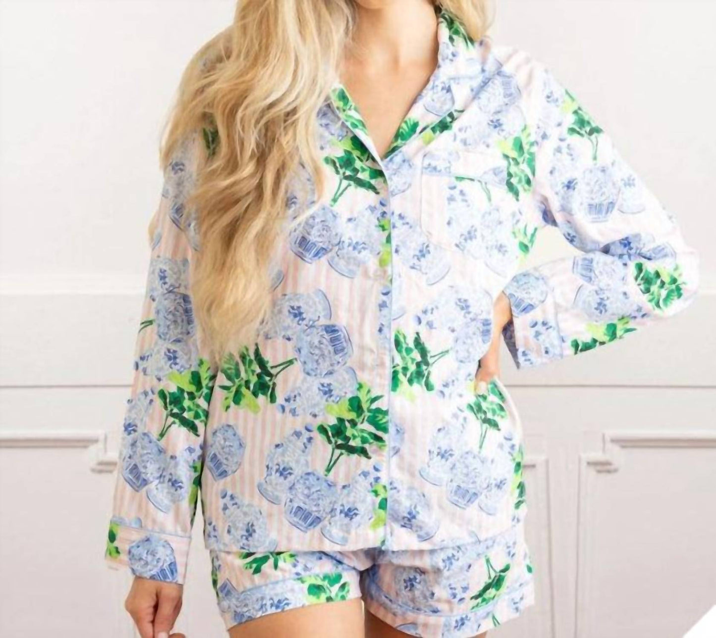 8 Oak Lane - Lane Short Pajama Set