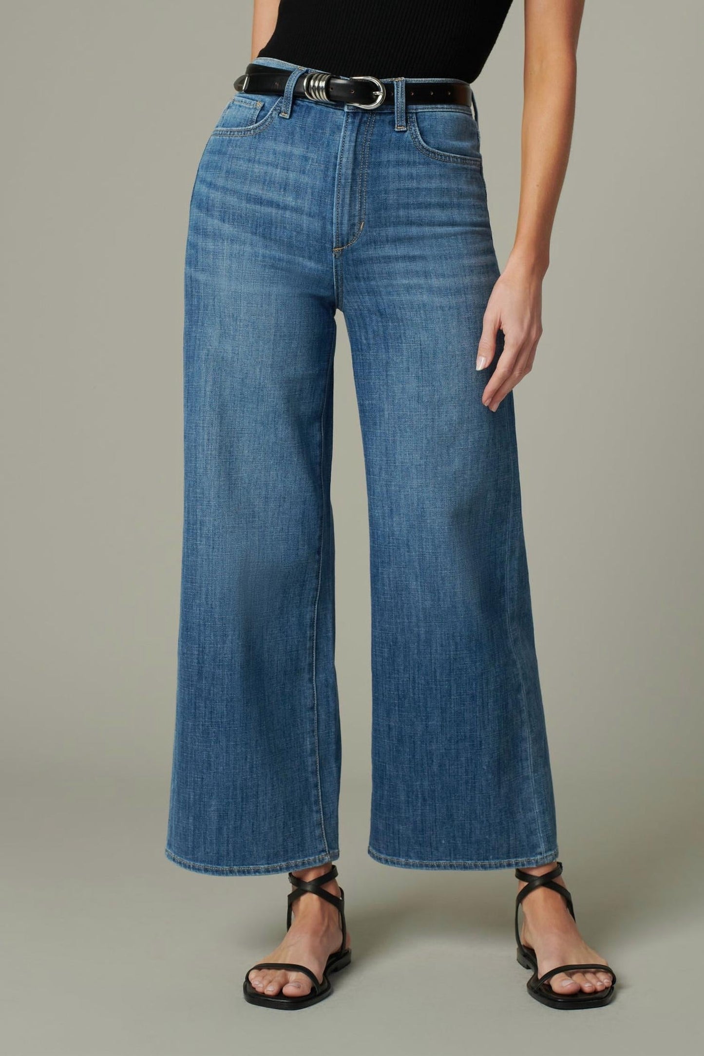 Joe'S Jeans - Mia High Rise Wide Leg Ankle Weightless Jean