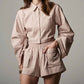 Hevron - Raquel Long Sleeve Button Front Top