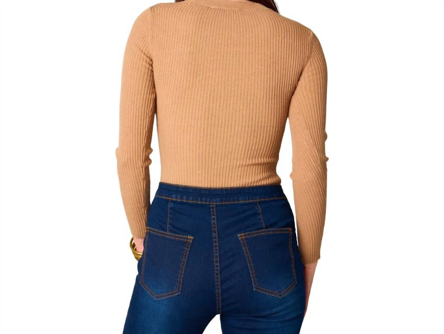 Buddylove - Nadia Long Sleeve Cutout Bodysuit