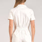 Elan - Collar Short Sleeve Romper