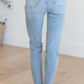 Judy Blue - Mid Rise Tummy Control Distressed Skinny Jeans