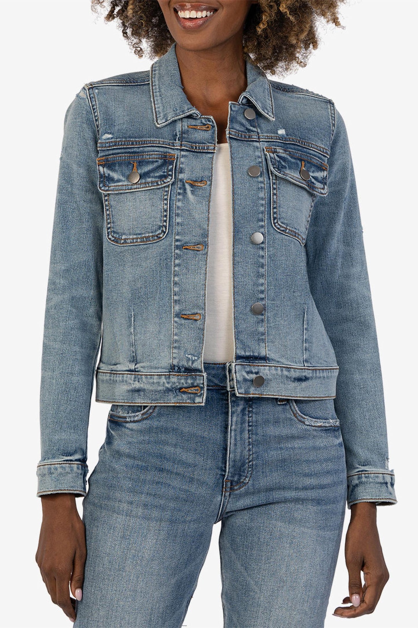 Kut From The Kloth - Ada Crop Denim Jacket
