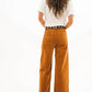 Askk Ny - Virginia High Rise Wide Leg Cord Pant
