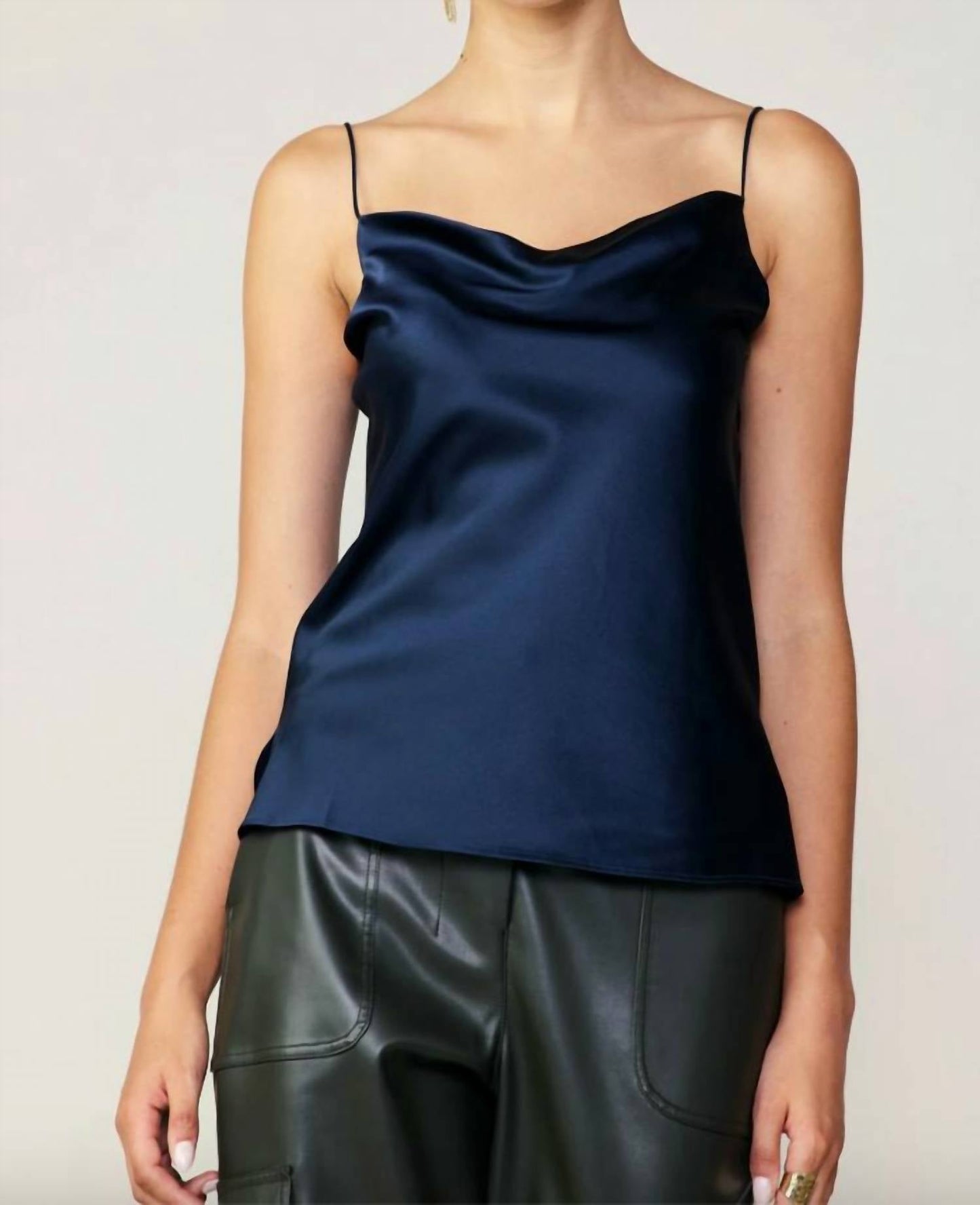 Iris Setlakwe - Women's Cowl Neck Cami Top