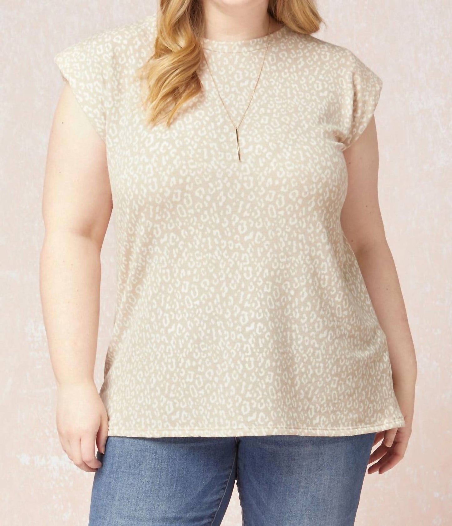 Entro - Leopard Tonal Top