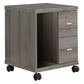 Office File Cabinet Rolling Printer Cart