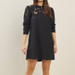 Able - Cutwork Embroidered Mini Dress