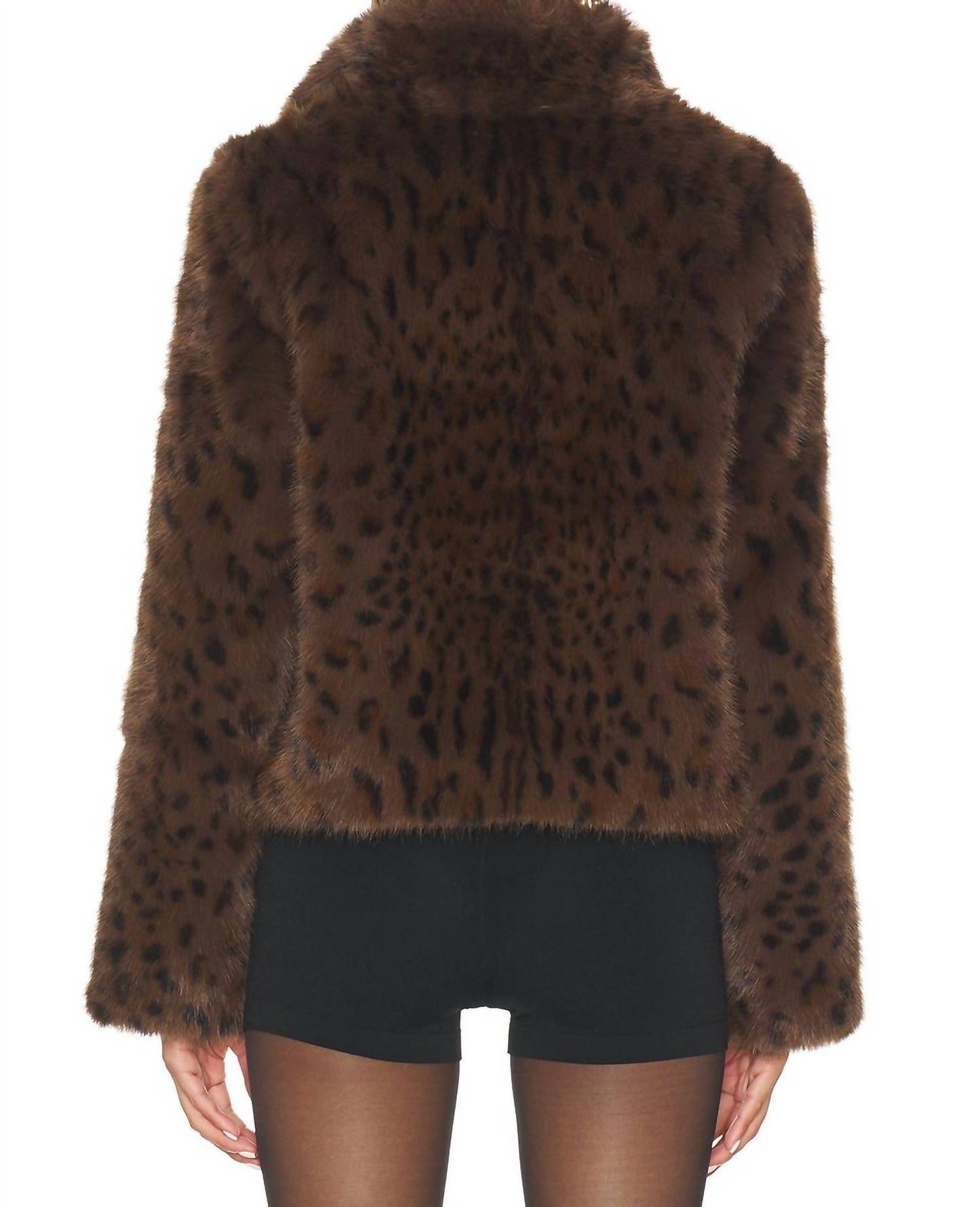 Generation Love - Lexy Leopard Faux Fur Jacket