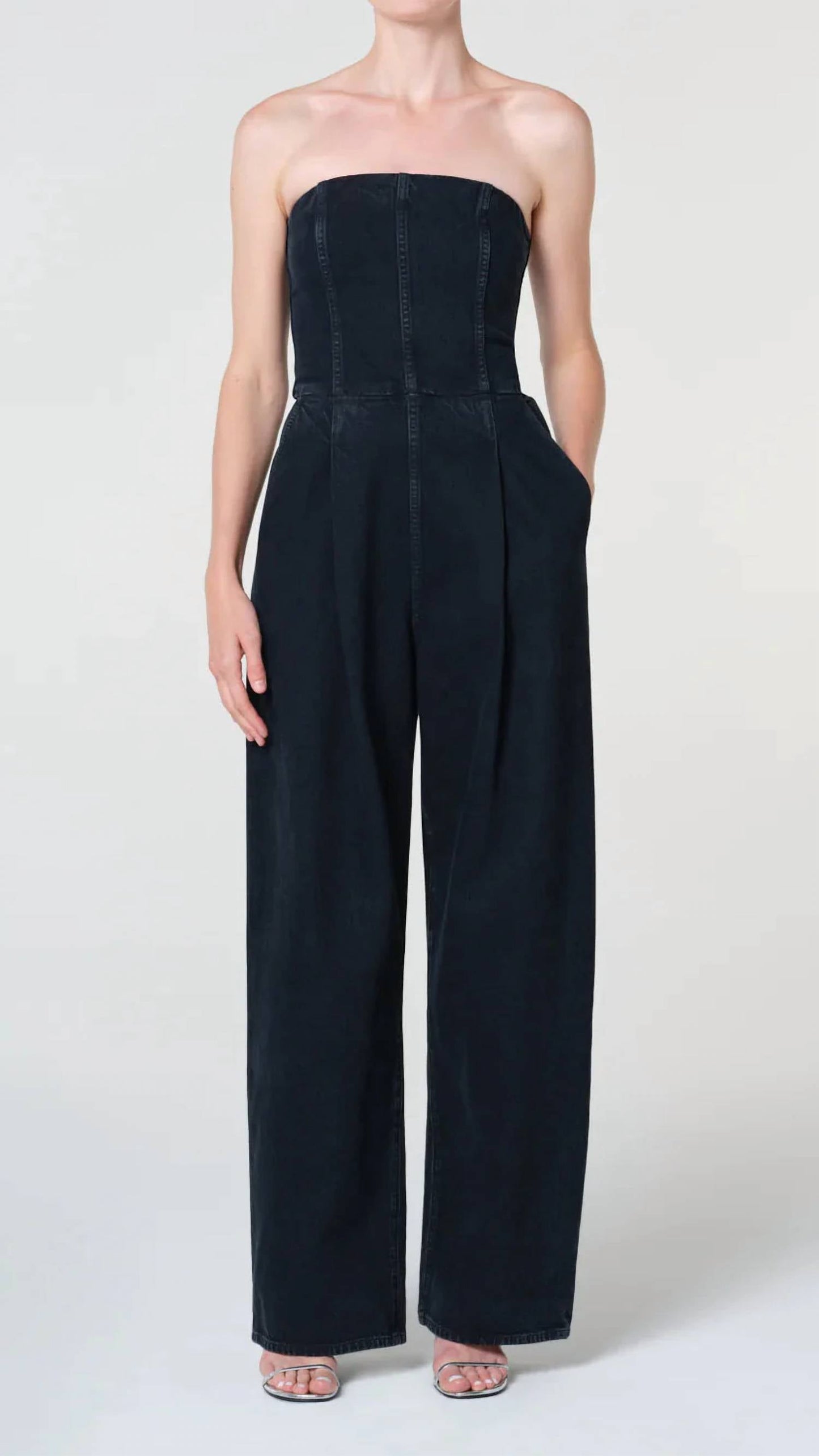Agolde - Agyness Strapless Jumpsuit