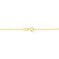 10K Yellow Gold 1/4 cttw Prong Set Round-Cut Diamond Open Heart 18" Pendant Necklace (K-L Color, I1-I2 Clarity)